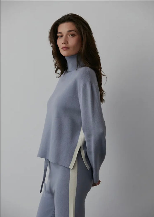 Iced blue winter set