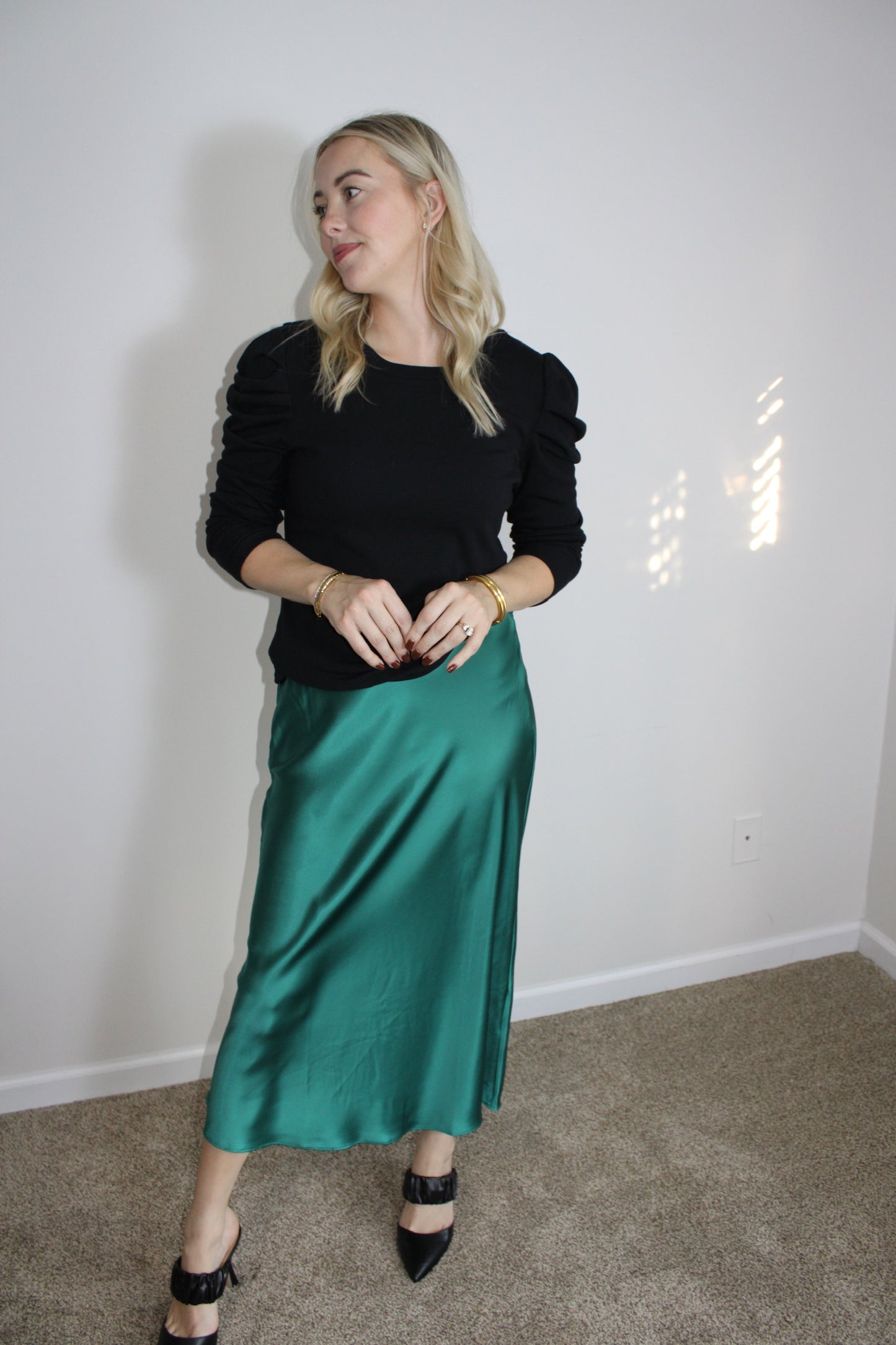 Timeless Satin maxi