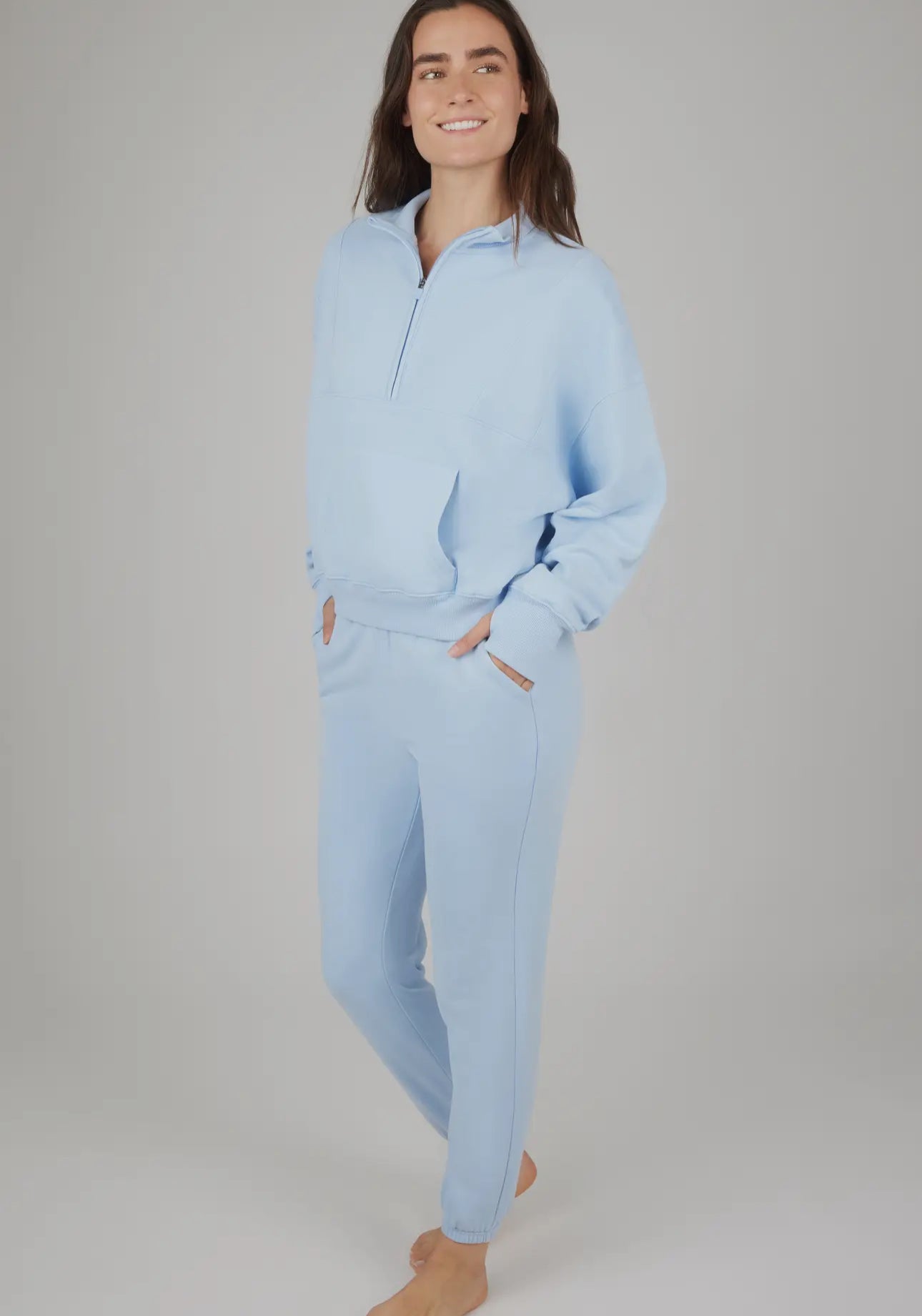 Baby blue jogger set