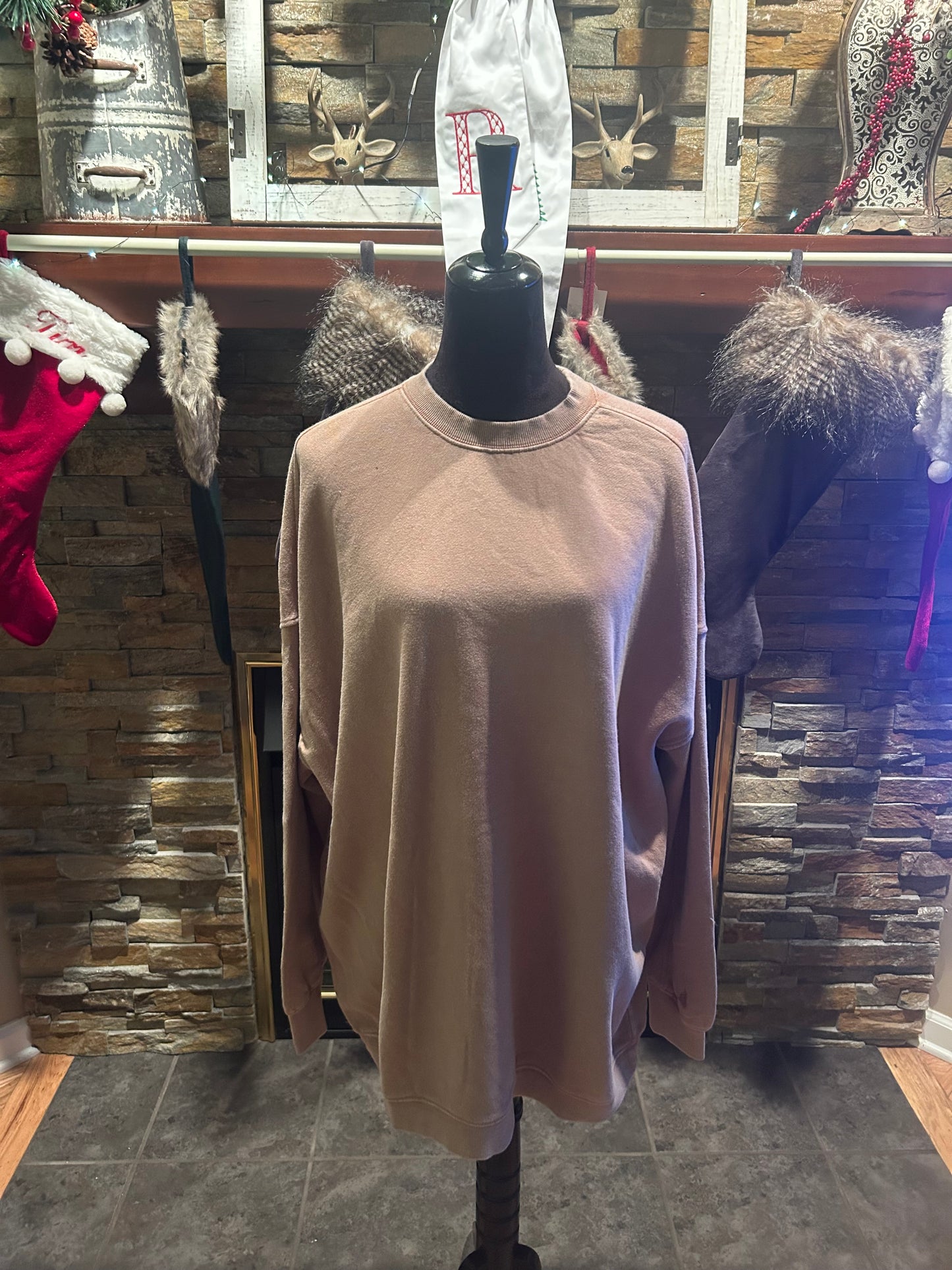 mineral wash crewneck