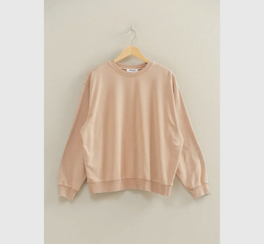 Taupe sweatshirt