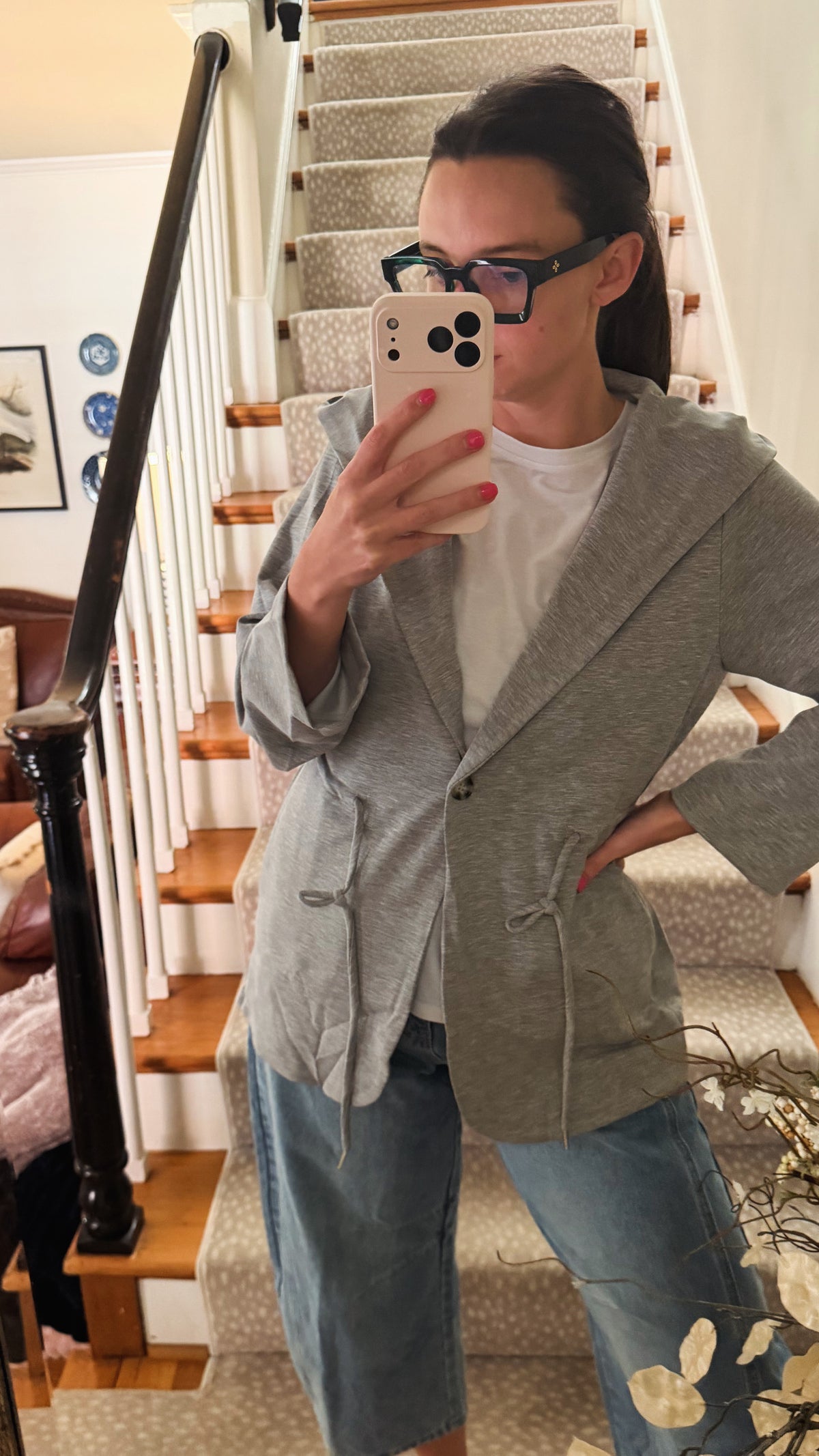 Grey scuba jacket