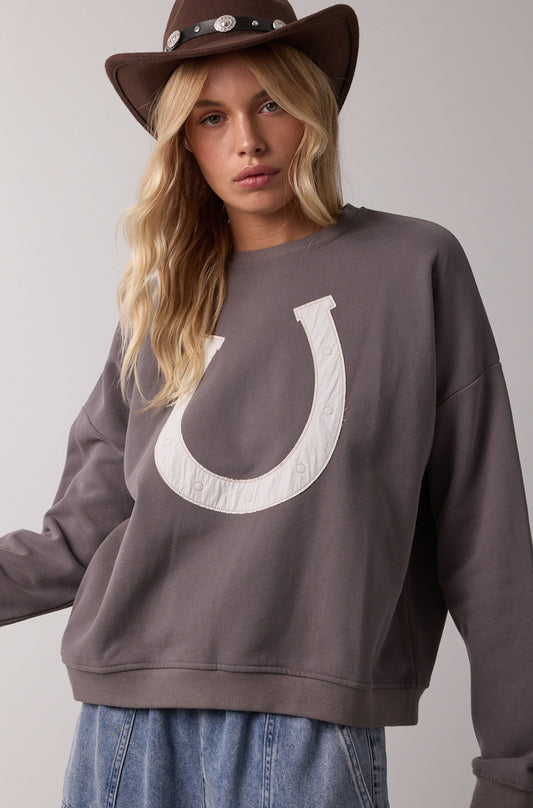 Horse shoe sweater