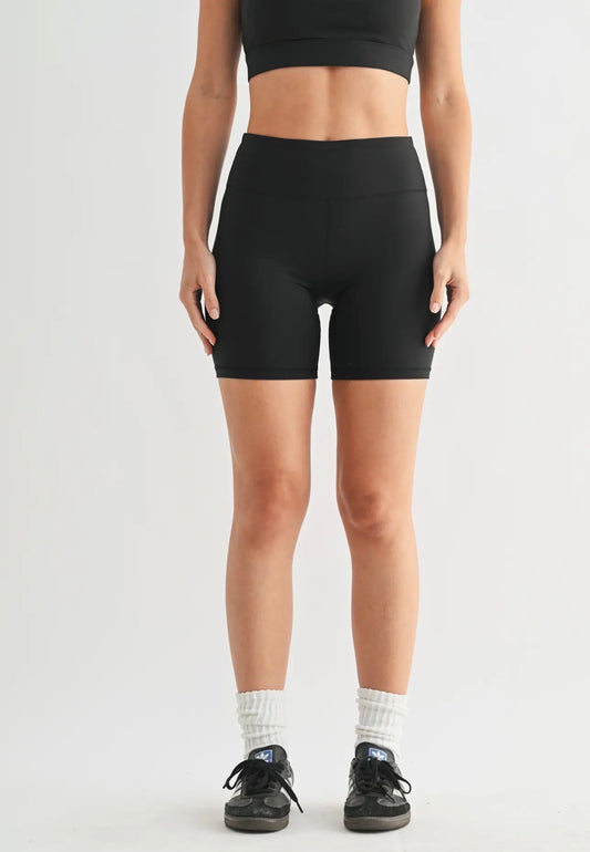 Athletic biker shorts