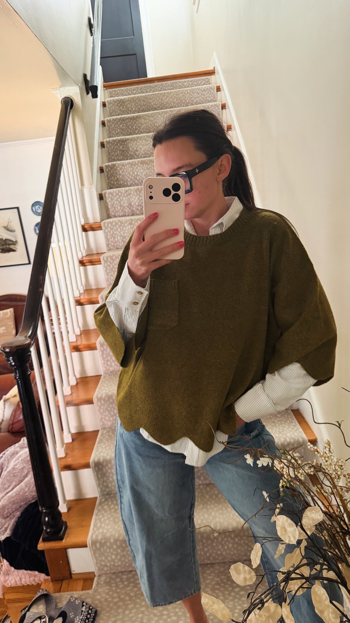 Olive sweater