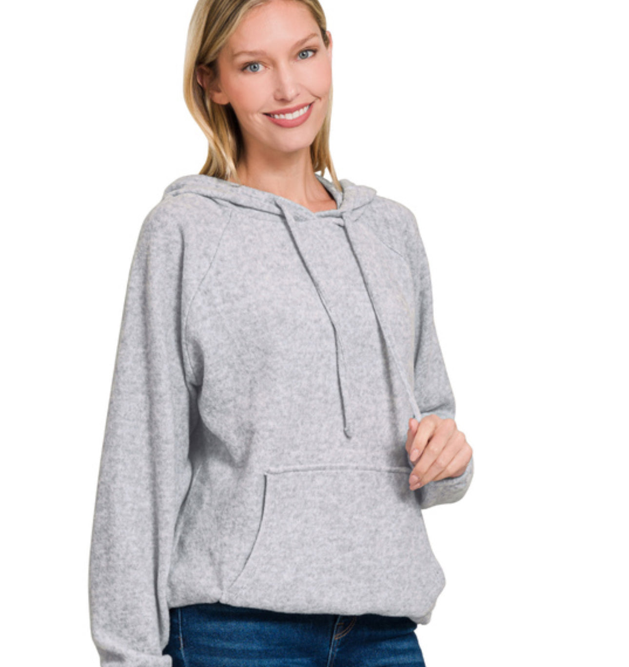 Grey lounge pullover