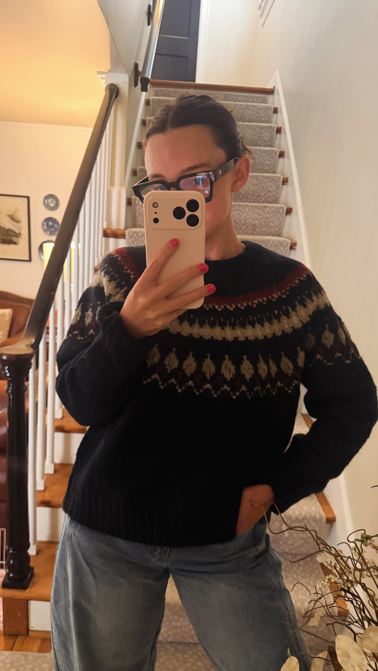 Fair isle sweater