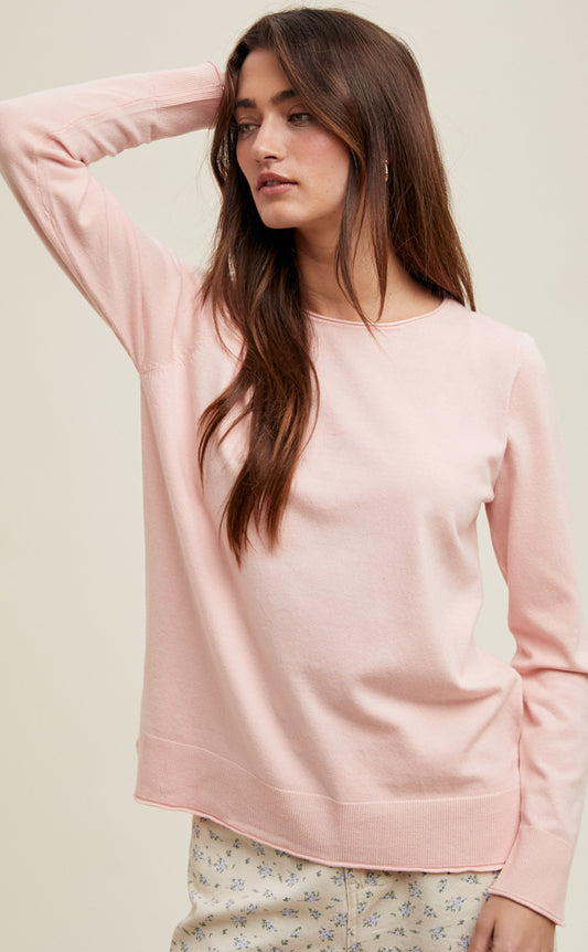 Ballet pink sweater