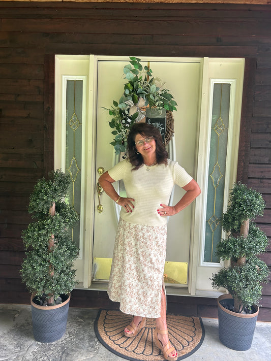 Carmel pattern skirt
