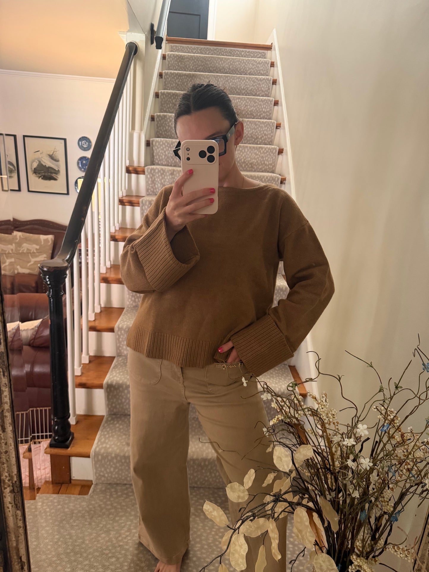 Carmel wide sleeve sweater