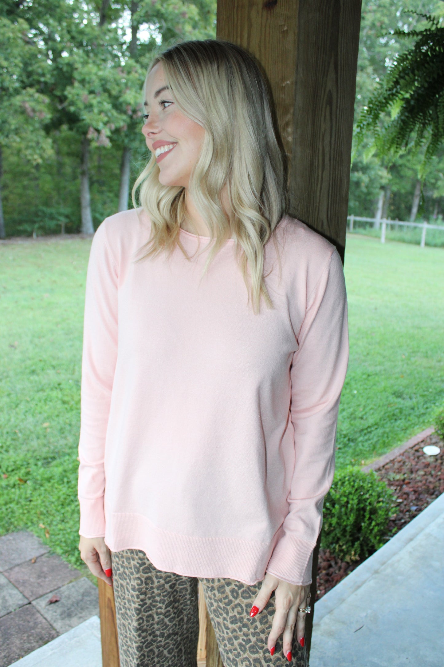 Ballet pink sweater